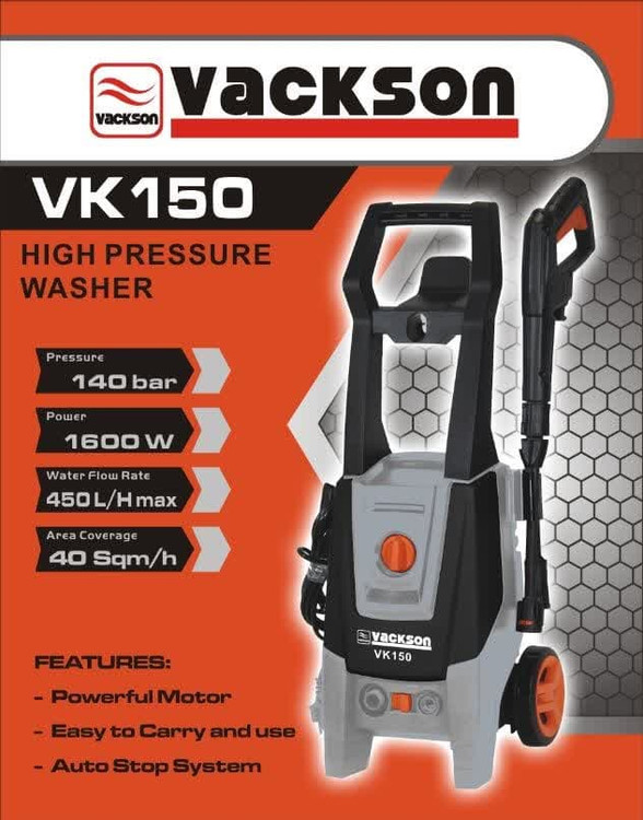 کارواش خانگی 140 بار واکسون