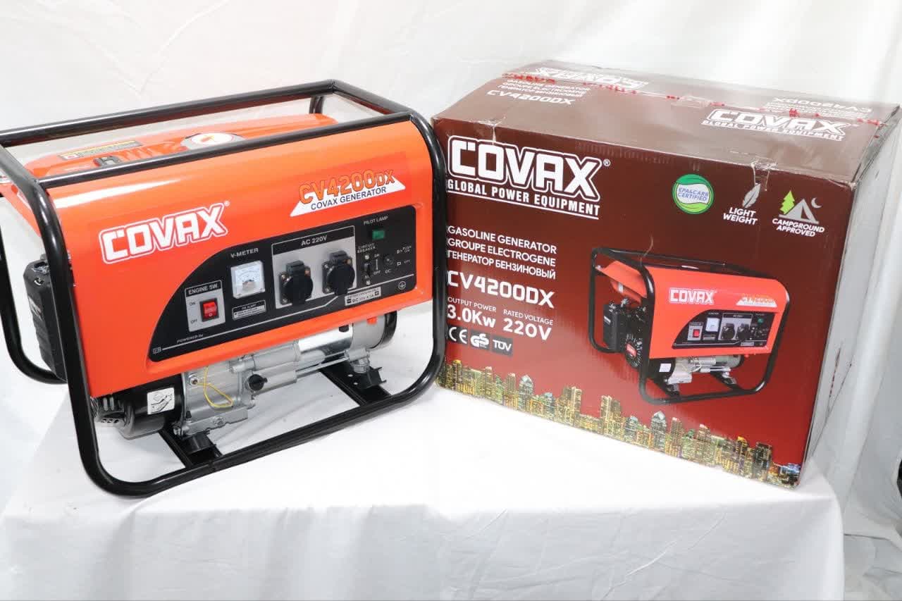 موتور برق بنزینی سه کیلووات 4200 سیم پیچی مسی