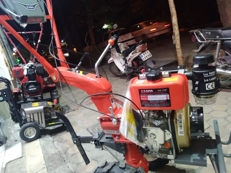 کلتیواتور 5.5 اسب موتور و گیربکس KM173F
