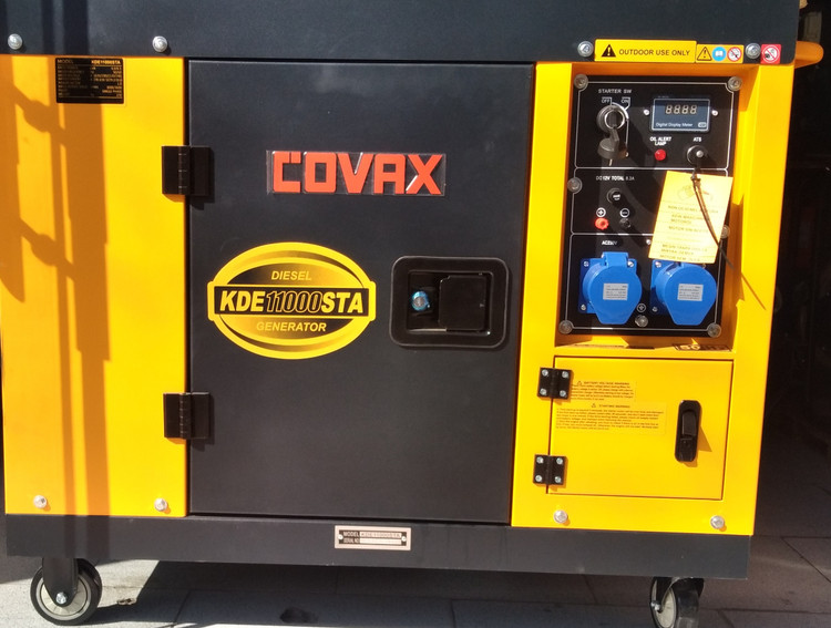 موتور برق دیزلی کواکس مدل KDE11000STA