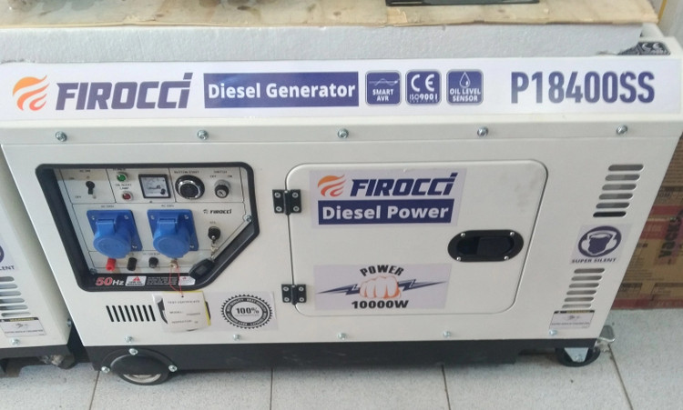 موتور برق فیروچی دیزل سوپرسایلنت ۱۰کیلو مدل P18400SS