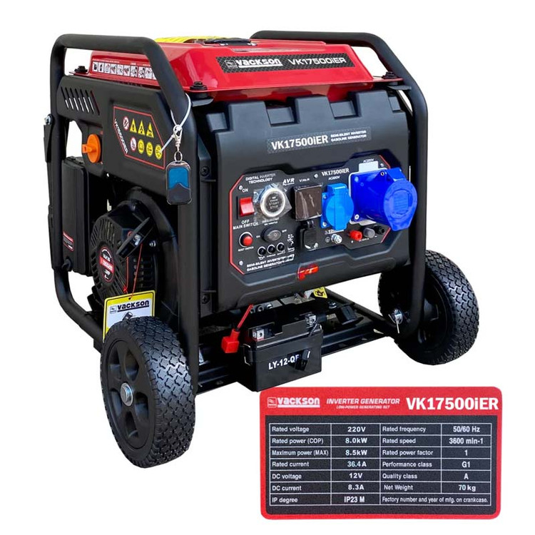 موتور برق ۸/۵کیلو سایلنت واکسون مدل VK17500IER
