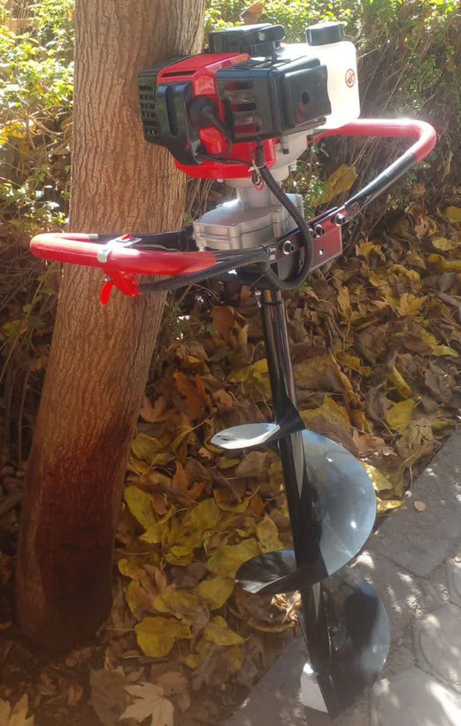 چاله کن 52cc گرینیکس مدل GX-520-AE-C همراه با2 مته