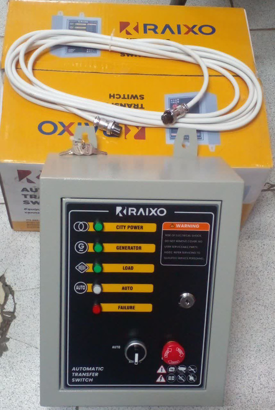 تابلو برق اتوماتیک راکسیو مدل ATS-RAIXO