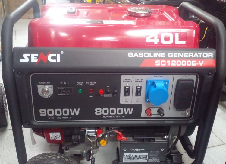 موتور برق سنسی مدل SENCI SC12000E-V