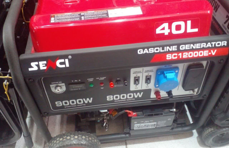 موتور برق سنسی مدل SENCI SC12000E-V