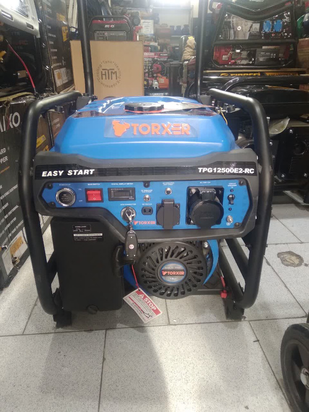 موتور برق بنزینی تورکسر ۱۰ کیلووات مدل TPG12500E2-RC