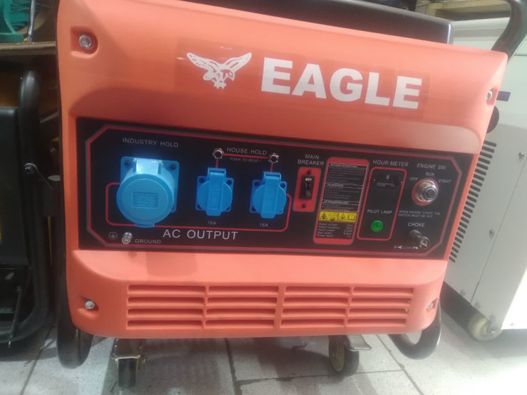 موتور برق دو سیلندر با موتور 675cc ایگل EG15000