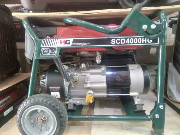 موتور برق تک فاز بنزینی دایشین ژاپن SCD4000HGS