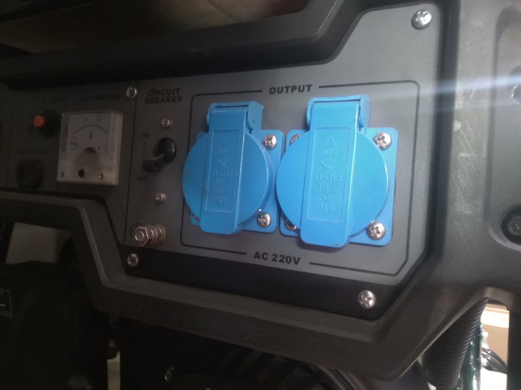 موتور برق تک فاز بنزینی دایشین ژاپن SCD4000HGS