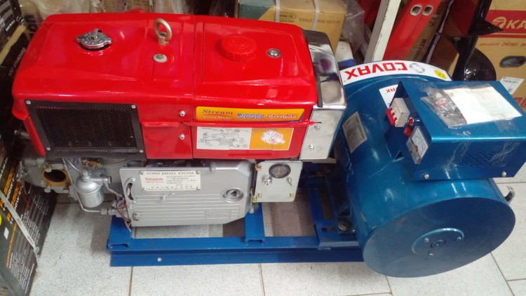 موتور برق 22 اسب انجین STEREM1125 کوپله شده