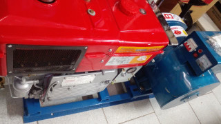 موتور برق 22 اسب انجین STEREM1125 کوپله شده