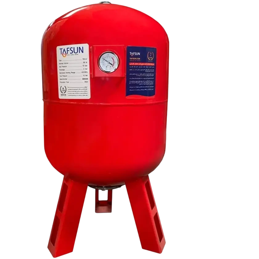 منبع 80 لیتری درجه‌دار 10 بار تفسان (TAFSUN) مدل TEV-MA80