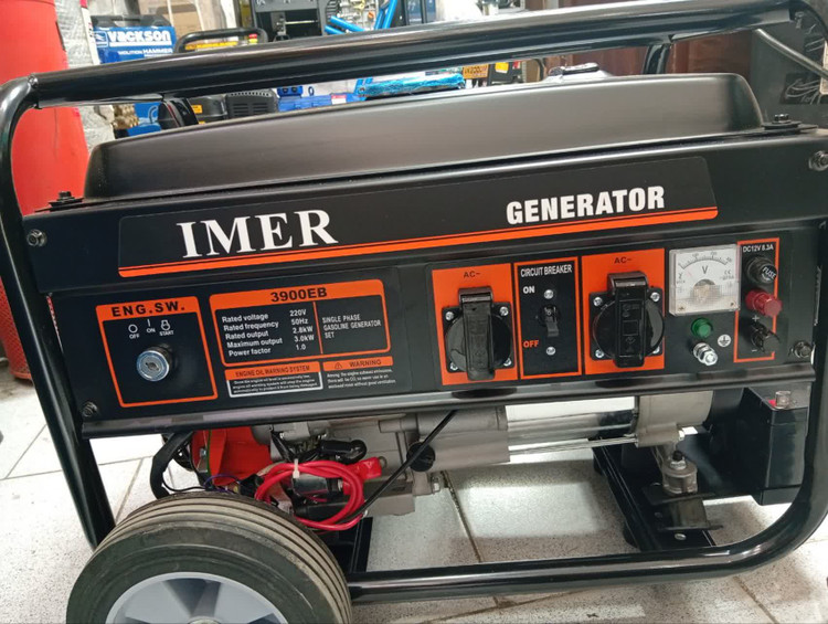 موتور برق ایمر مدل IMER 3900EB استارتی چرخدار