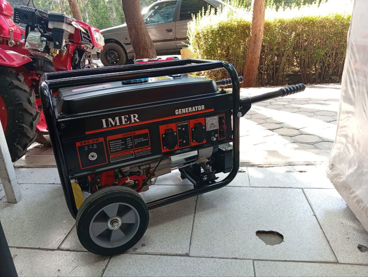 موتور برق ایمر مدل IMER 3900EB استارتی چرخدار