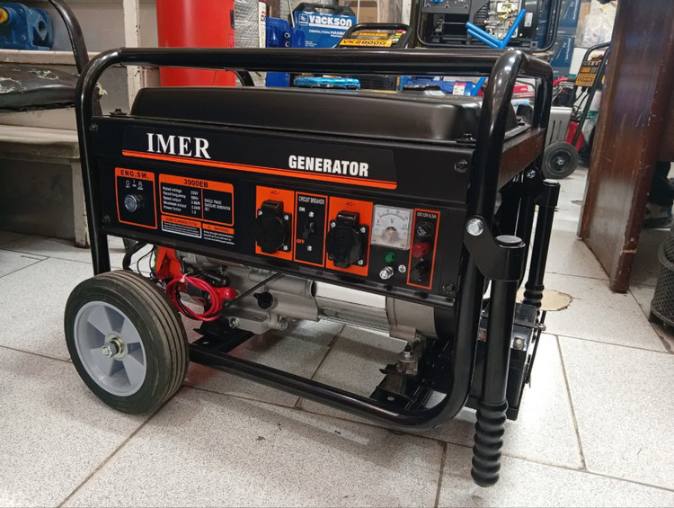 موتور برق ایمر مدل IMER 3900EB استارتی چرخدار