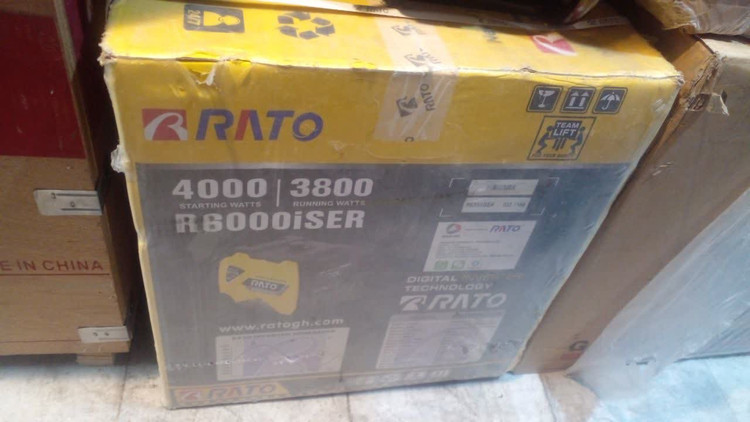 موتور برق راتو مدل R6000iSER ظرفیت ۴ کیلووات سایلنت ریموت استارت