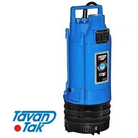 کف کش 80متری سه فازخروجی از بالا پروانه استیل "1.1/4 توان تک مدل TPT 80/4 * 3PH