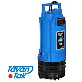 کف کش 80 متری تک فازخروجی از بالا پروانه استیل فلوتردار آلمانی اصل  "1.1/4 توان تک مدل TPT 80/4 F
