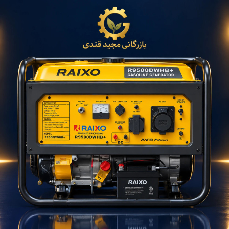 موتور برق رایکسو ۶/۵کیلو مدل R9500DWHB دارای سیستم ATS