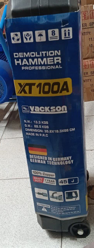 چکش تخریب حرفهای واکسون مدل Vackson XT100A